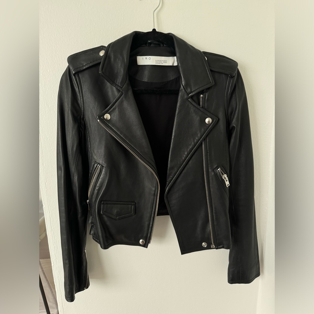 Like New! IRO Ashville Leather Jacket